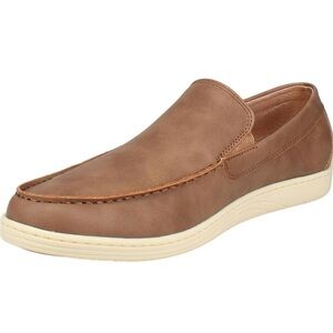 IZOD Men's Seapoint Casual Slip on Loafer, Tan, US 10